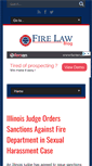 Mobile Screenshot of firelawblog.com